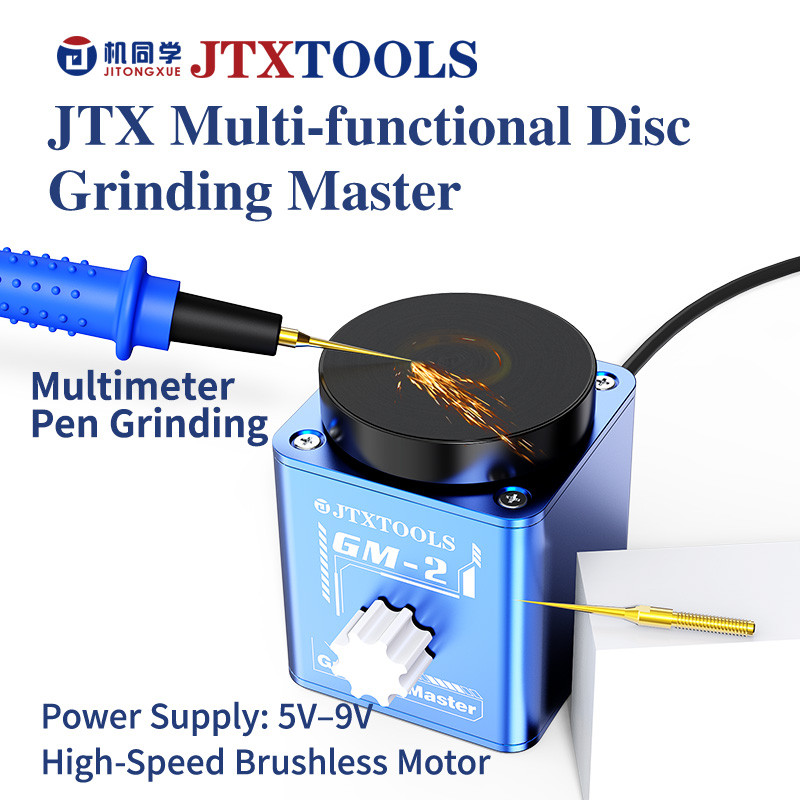 JTX GM-2 Multi-functional Disc Polishing Grinding Machine สําหรับแหนบใบมีดโลหะไม้พลาสติกหยกบดซ่อมเคร
