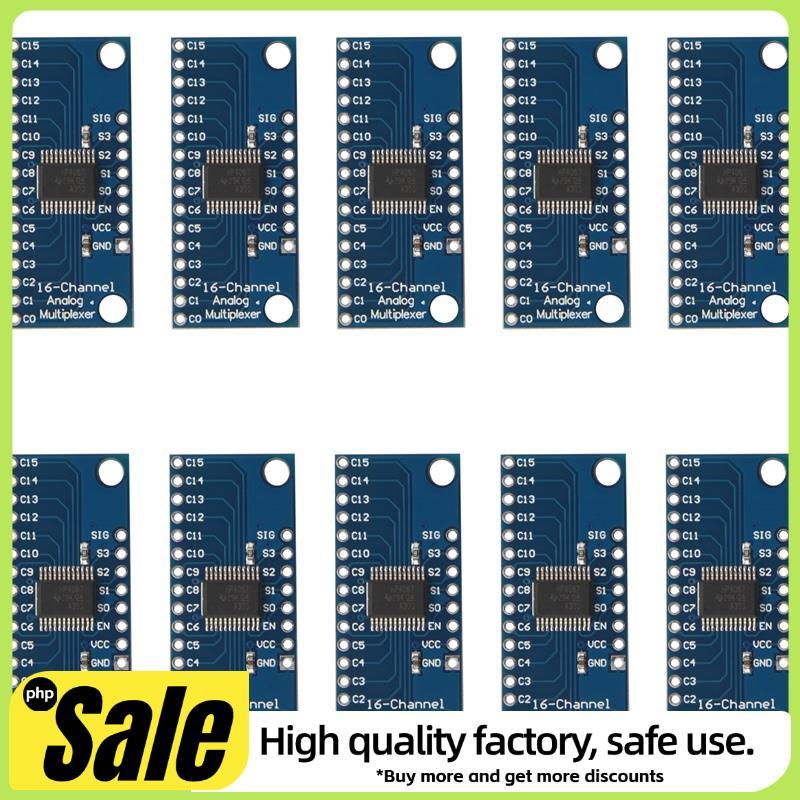 10 ชิ้น 16CH Analogue Multixer โมดูล 74HC4067 CD74HC4067 ที่แม่นยําโมดูลดิจิตอล Multiplexer MUX Brea