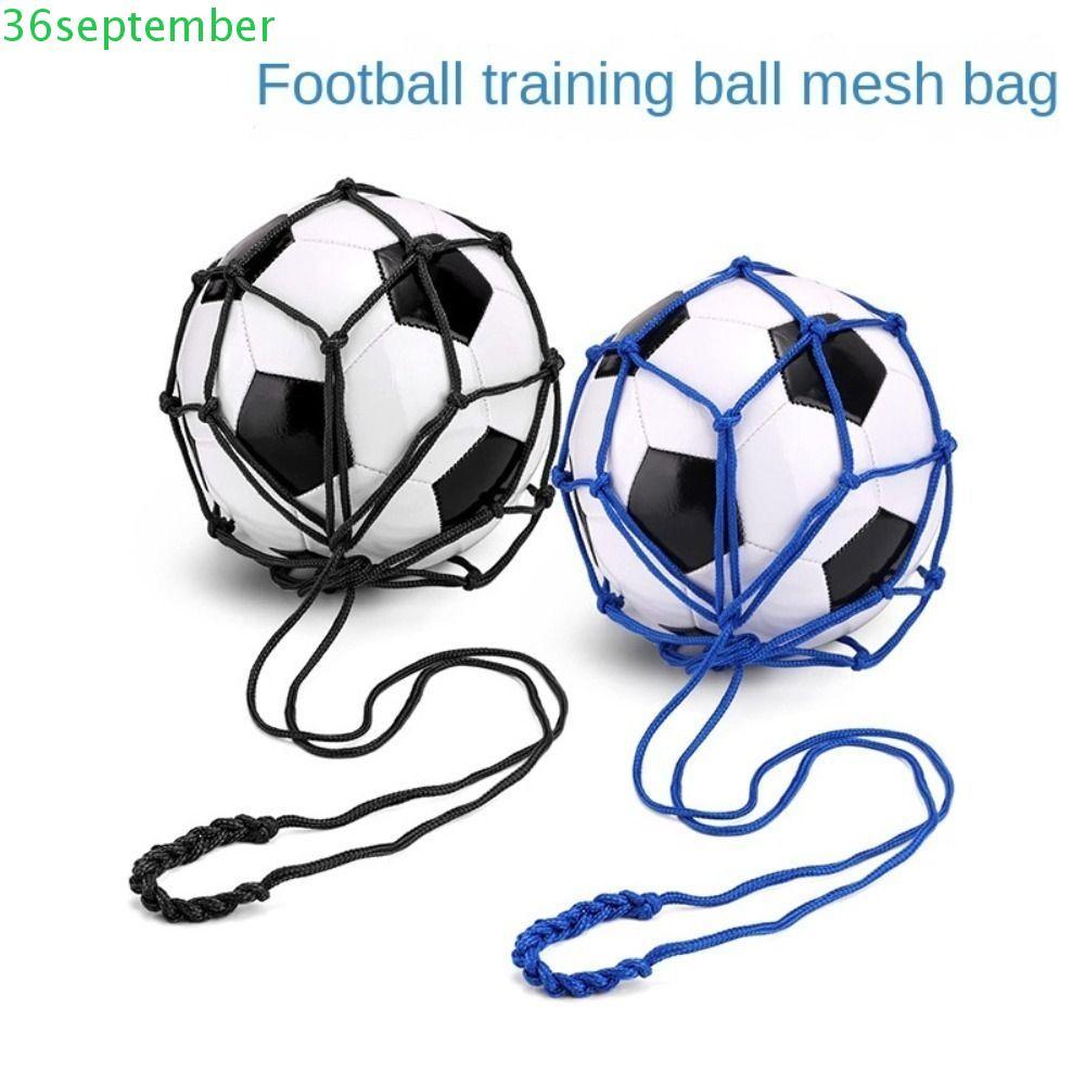 SPEPEMBER ฟุตบอล Kick Trainer กระเป๋าสุทธิ, ฟุตบอลอุปกรณ์เสริมถุงตาข่าย Soccer Ball Net Kicker Train