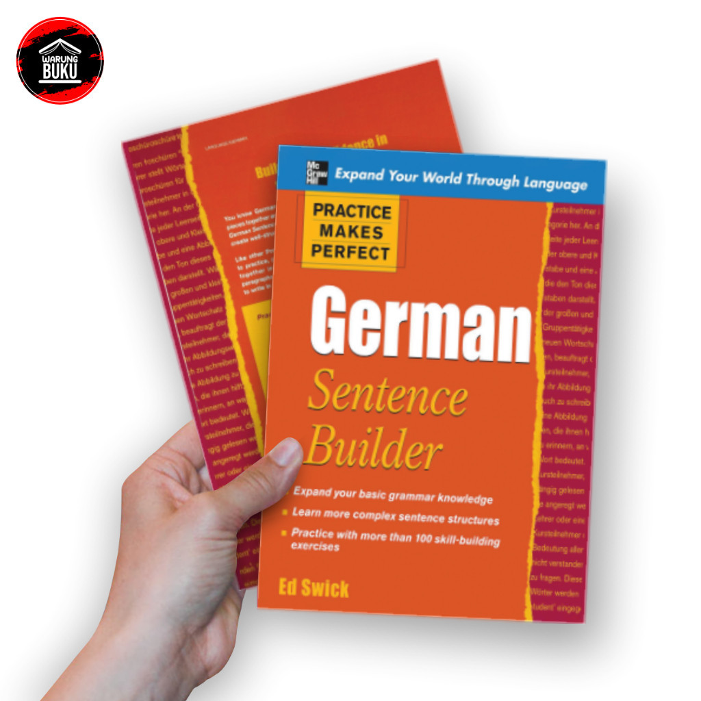GERMAN SENTENCE BUILDER หนังสือ
