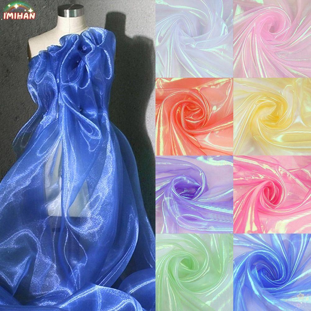 IMIHAN เลเซอร์ Tulle ผ้า organza และ tulle บางนุ่ม สำหรับการออกแบบและตกแต่ง