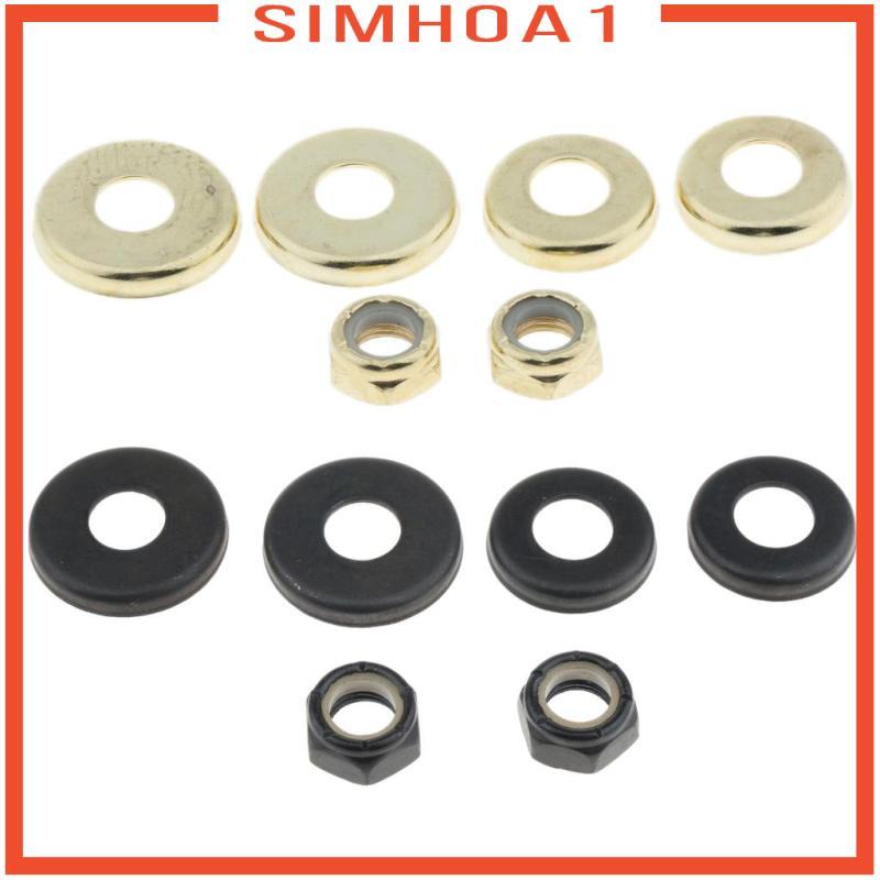 [Simhoa1] Replacement Longboard Skateboard Bushings Washers Shock Proof cushion mug
