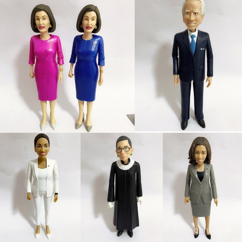 FCTRY Campaign จํานวนมากรูปตัวละครรูปการกระทํา Biden Harris Hillary IAOC