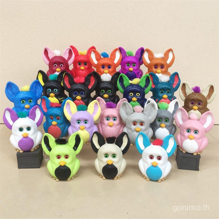 Burger King ของเล่นเด็ก Furby boom Furby boom ดวงตาสัตว์เลี้ยงอิเล็กทรอนิกส์สามารถทําได้
