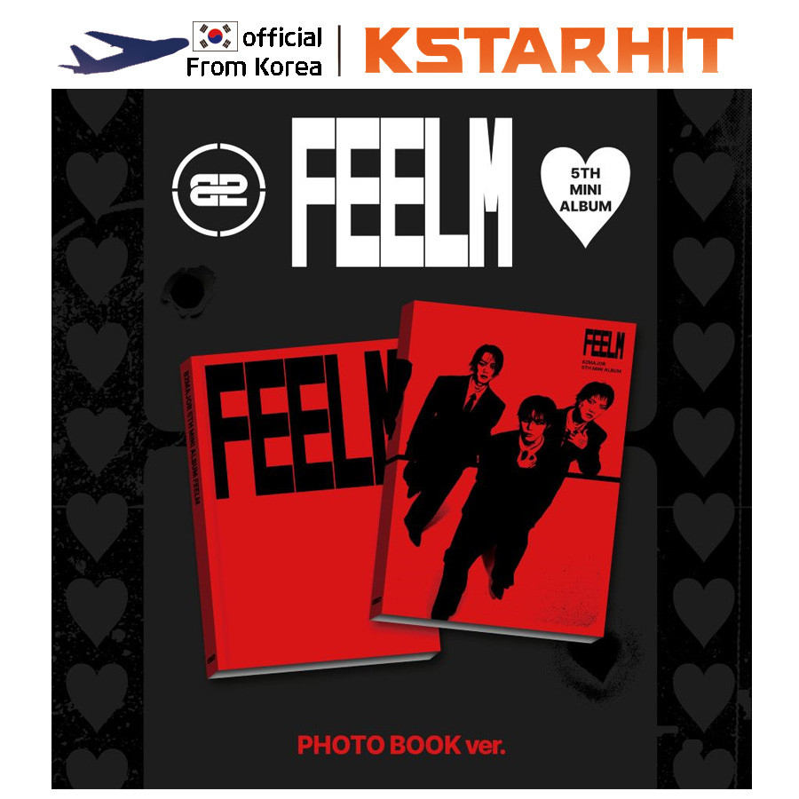 (+POB / PHOTOBOOK ver.) 82MAJOR - FEELM (5TH MINI ALBUM)