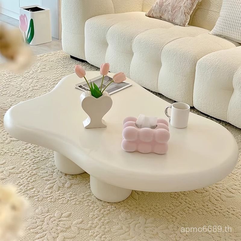 Nordic Net Coffee Table Cloud Coffee Table Simple Creative Red Household Special-Shaped B & B Tea Ta