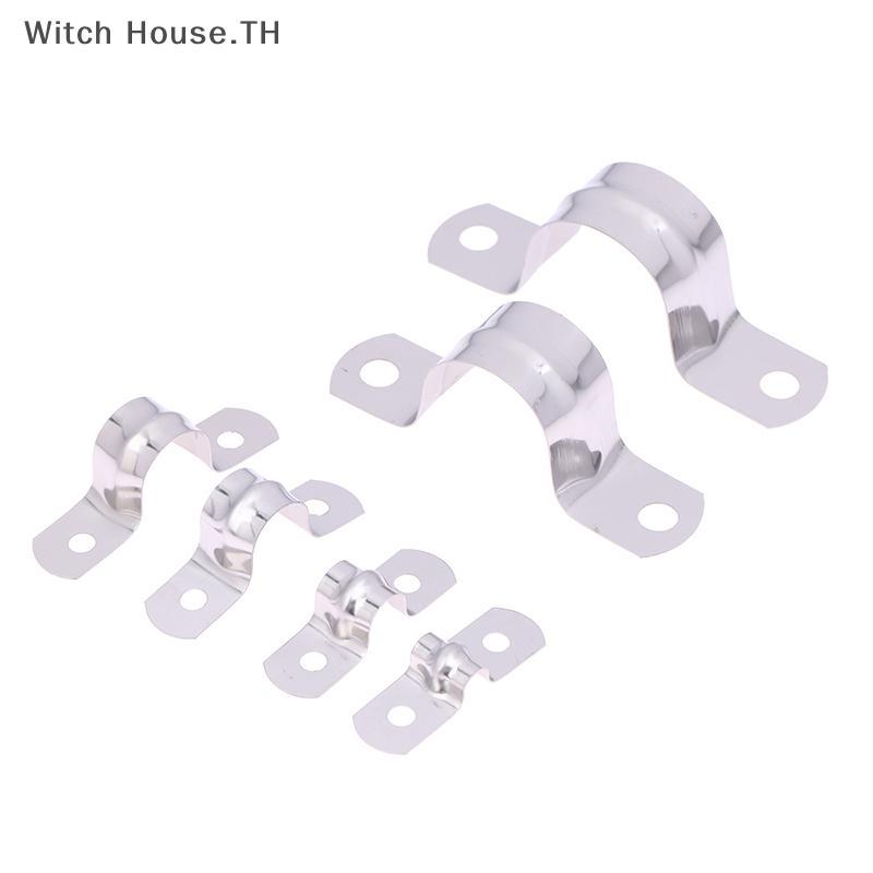 [Pretty] สแตนเลส U-Shaped Tube Clamp อานโลหะท่อ Clamp U Conduit Braet สําหรับการใช้งานสําหรับงานหนัก