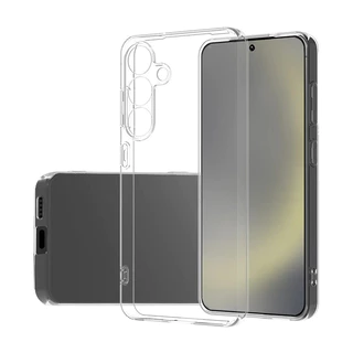 เคสซิลิโคนใสบางเฉียบสําหรับ Samsung Galaxy S26 S25 S24 FE S23 S22 S21 Ultra Plus โปร่งใสนุ่ม TPU ฝาหลังกรณี