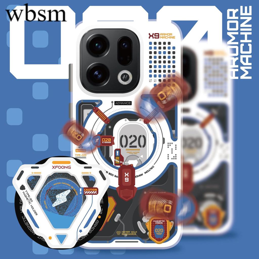 [ข้อเสนอพิเศษจํากัดเวลา] XFOONG ต้นฉบับ|Mecha O20 Yuanzu oppo X9 X9pro x8 ultra เคสโทรศัพท์ป้องกัน T