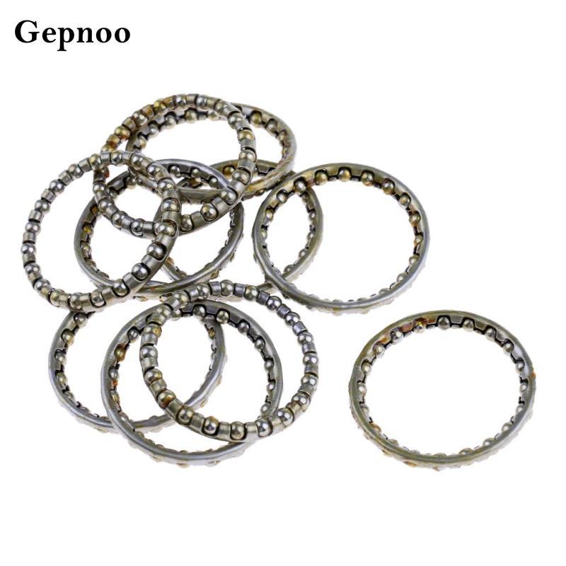 Gepnoo MagiDeal 10x ชุดลูกปืนซีเรียส ขนาด 33 มม./44 มม. สำหรับจักรยาน MTB และจักรยานเสือหมอบ