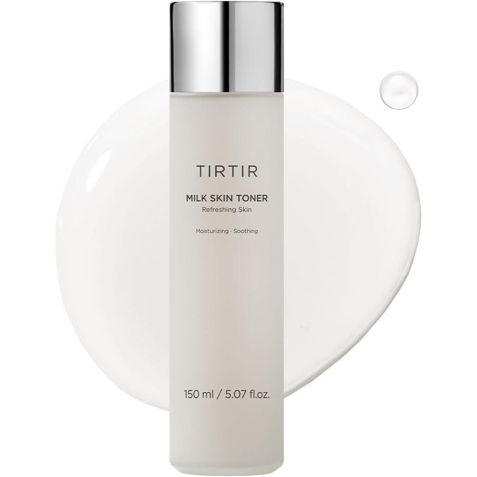 TIRTIR Rice Milk Toner-Deep Moisturizing, Moisturizing Rejuvenating, ประกอบด้วย Niacinamide และ Cera