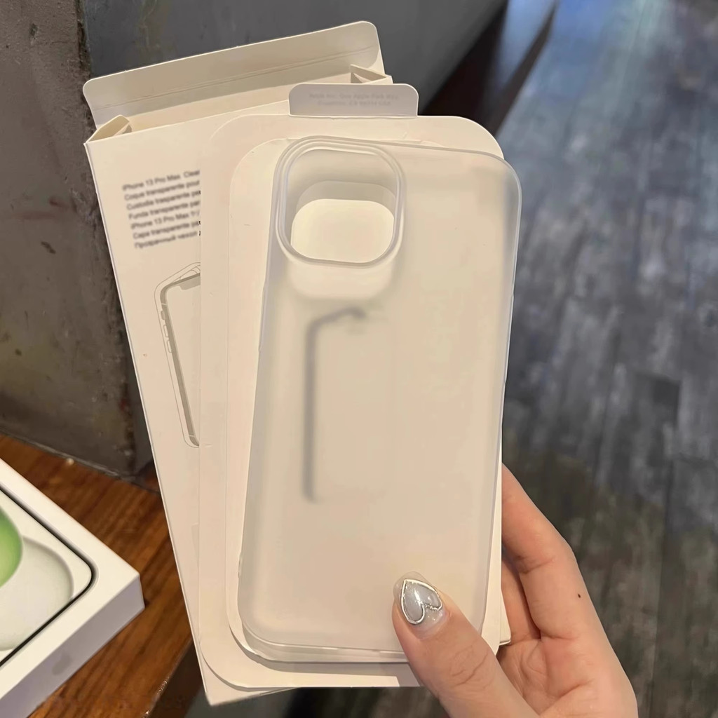 เคสโทรศัพท์ใสแบบด้านบางเฉียบสำหรับ for iPhone 18 17 Air 16 ProMax 11 15 14 12 เคสไอโฟน13 แบบนิ่มโปร่งแสงป้องกันแรงกระแทก