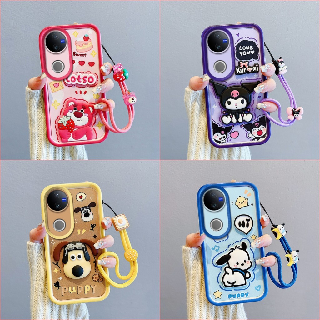 เคสสําหรับ VIVO V50 Kartun TPU เคสซิลิโคนอ่อนนุ่ม BBTY