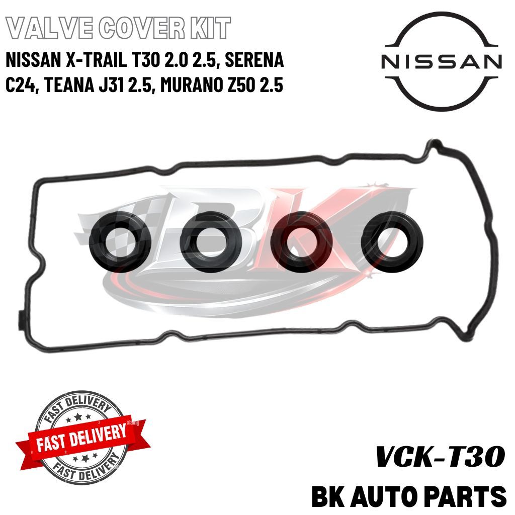 NISSAN X-TRAIL T30 2.0 2.5, SERENA C24, TEANA J31 2.5, MURANO Z50 2.5 ฝาครอบวาล์ว GASKET 13270-8H300