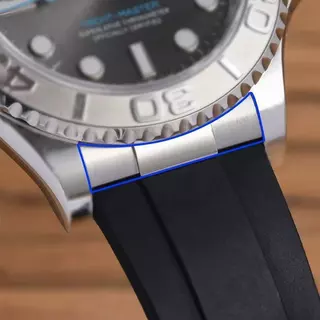 สายยางสําหรับ Rolex Daytona Submariner Yacht-Master datejust – กันน้ํา, Flawless Fit, พร้อม End Link Kit