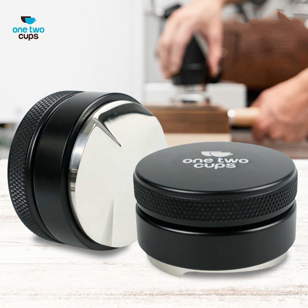 WD1 Tamper Coffee Espresso Tool 3 Angled Slopes Kopi flat press Tamping Powder 304 สแตนเลส