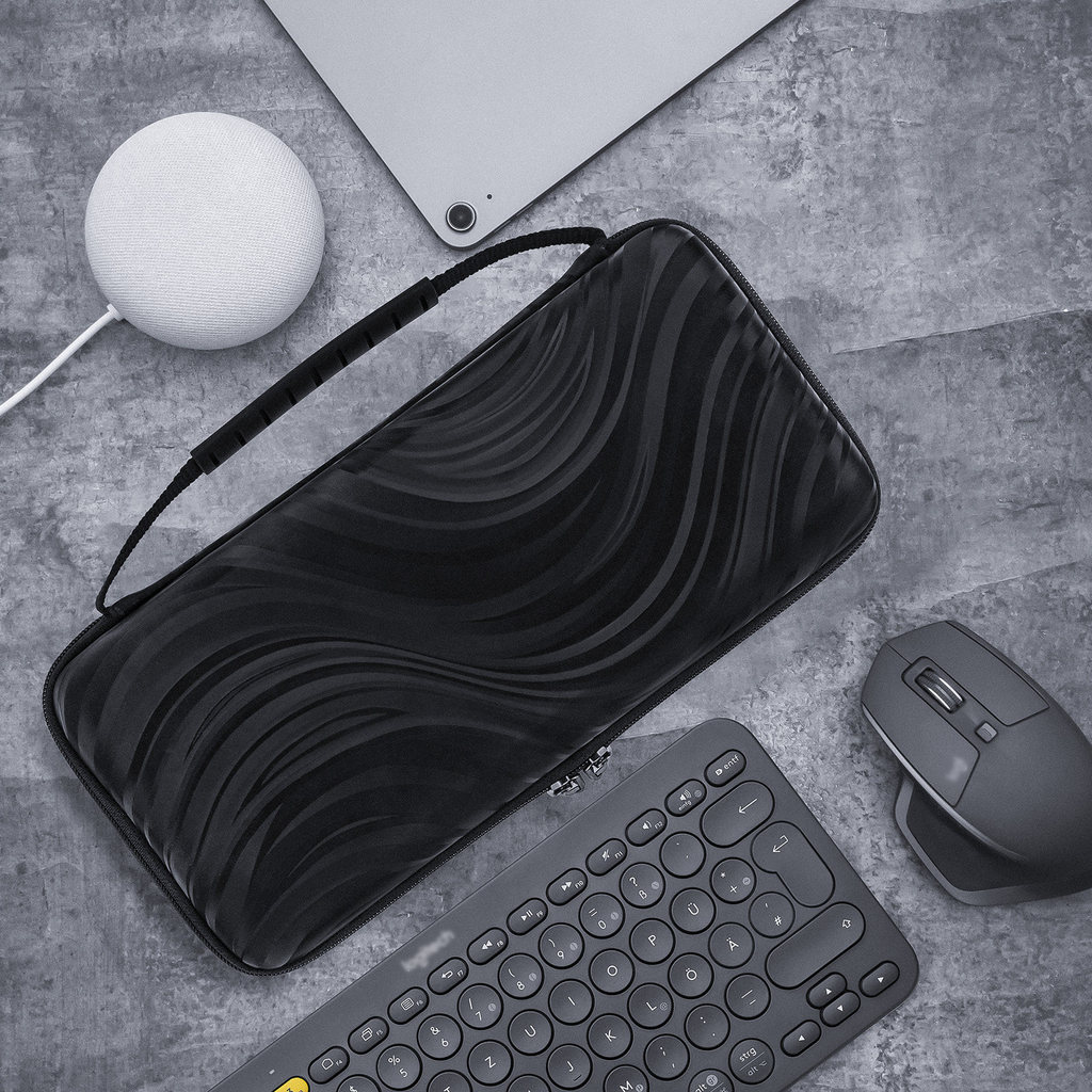 Geekria Pebble Keys เหมาะสําหรับ Logitech Pebble Keys 2 K380s คีย์บอร์ดจัดเก็บเคสแข็ง