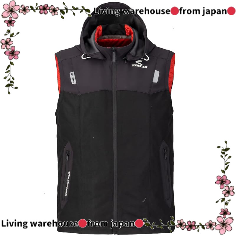 RS TAICHI All-Season Breathable Inner Protection Mesh Vest with Chest and Back Protectors - Model RS