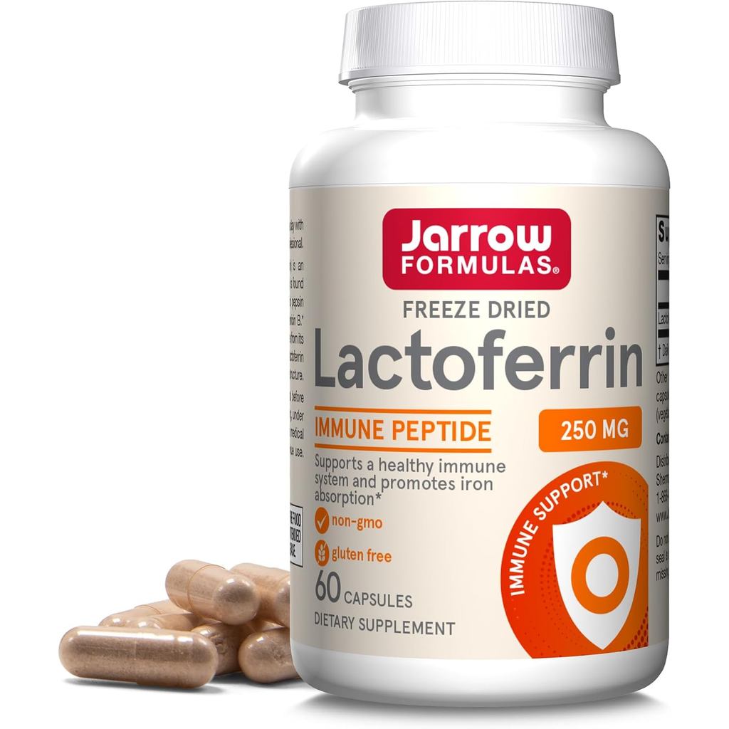 JarrowFormulasLactoferrins250mg-Immune-SupportingGlycoproteinforHealthyImmuneSystemSystupport&IronAb