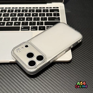 เหมาะสำหรับ IPhone 16 15 17 12 11 14 13 Pro Max 15 Plus เคสโทรศัพท์แบบบางโปร่งใสสีทึบป้องกันการตกทั้งหมด