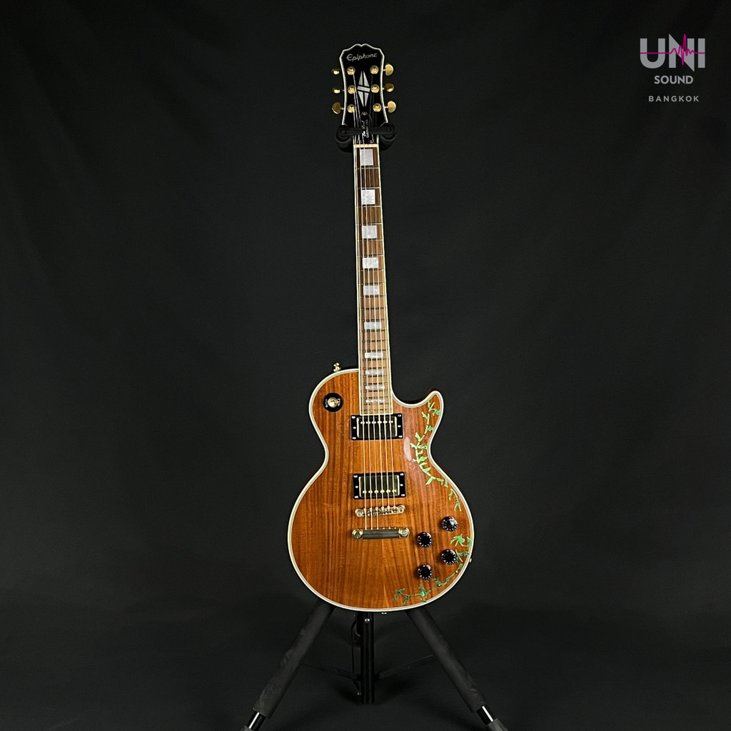 กีต้าร์ไฟฟ้า Epiphone Les Paul Custom Pro Koa