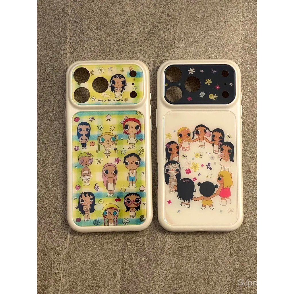 เคสโทรศัพท์ เหมาะสําหรับ iPhone 13 14 15 16 17 Pro max Plus Circle Girl Xiaoyu Shock-proof Shock-pro
