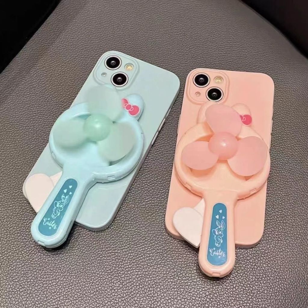 พัดลมน่ารักของญี่ปุ่นเหมาะสําหรับเคสโทรศัพท์ Apple 1516 Huawei Honor oppovivo Yijia หญิง