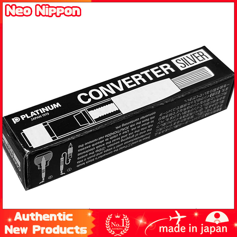 Platinum Fountain Pen Converter for Fountain Pen, Silver 700A#9