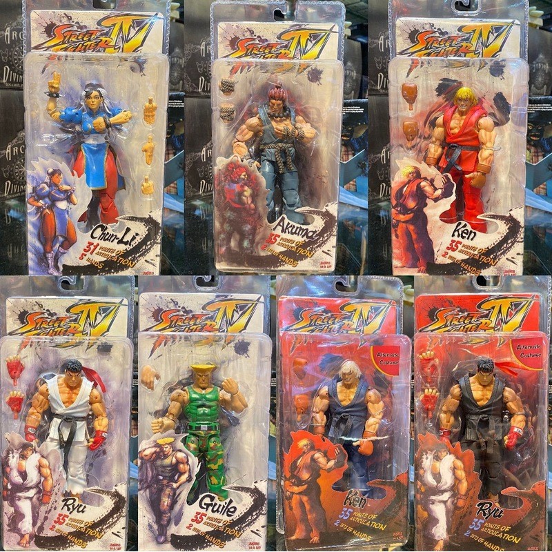 Street Fighter Street Fighter Ken Gulihao Ghost Chunli 23 ซม.รูปตุ๊กตา u