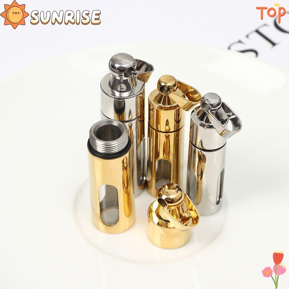 SUNRISE น้ําหอม Vial จี้ Memorial ของขวัญ DIY สร้อยคอ