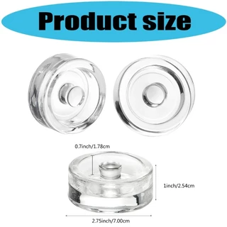 Cutie Glass Weight สําหรับหมัก Mason Jar ทําความสะอาดง่าย การหมักน้ําหนัก