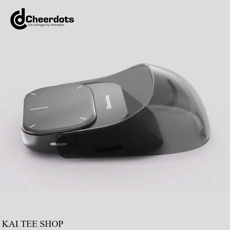 Cheerdots 2 Air เมาส์ไร้สาย AI บันทึก ChatGPT เมาส์พกพาสําหรับอุปกรณ์เสริมแล็ปท็อป,โทรศัพท์,แท – โปรปัง