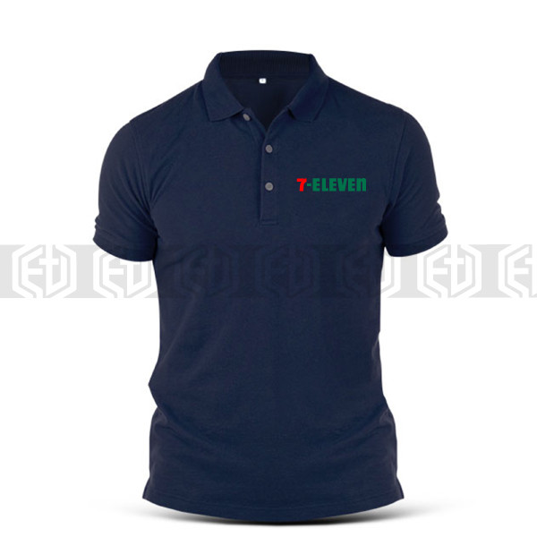 7-Eleven 7 Eleven 7-11 7e / Mart / Company Corporate / Embroidery / Supermarket / Uniform / Baju Pol