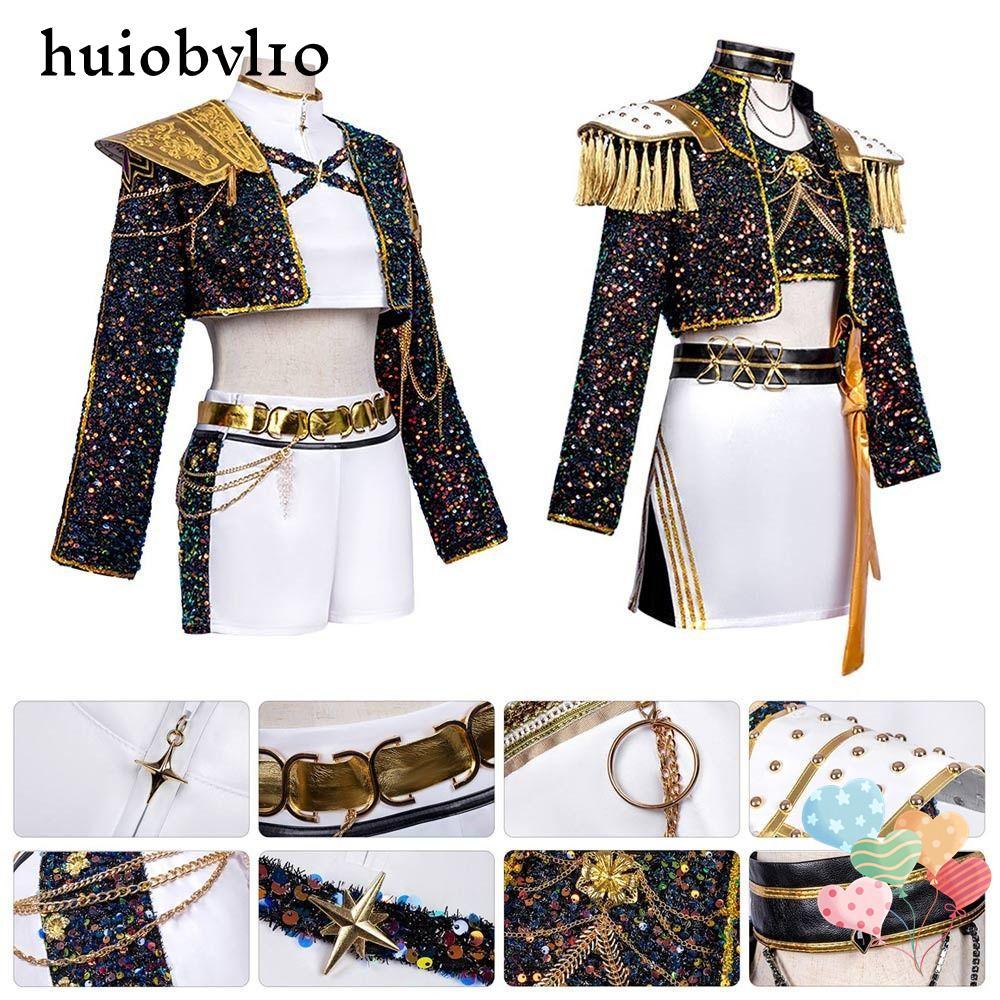 ชุดเครื่องแต่งกายคอสเพลย์ Demon Hunter และ K-Pop Idol สำหรับแฟนคลับ