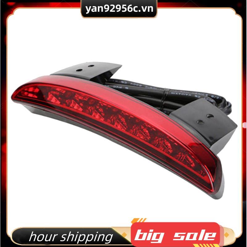 สําหรับ Sportster Iron 883 1200 Dyna XL883 ไฟท้ายรถจักรยานยนต์ LED ไฟเบรควิ่ง