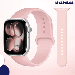 สายยางซิลิโคนอ่อน for Smart Watch IWatch Ultra 3 2 49มม 46มม 45มม 44มม 42มม 41มม 40มม Series 11 10 9 8 7 6 5 4 SE 3 2 1