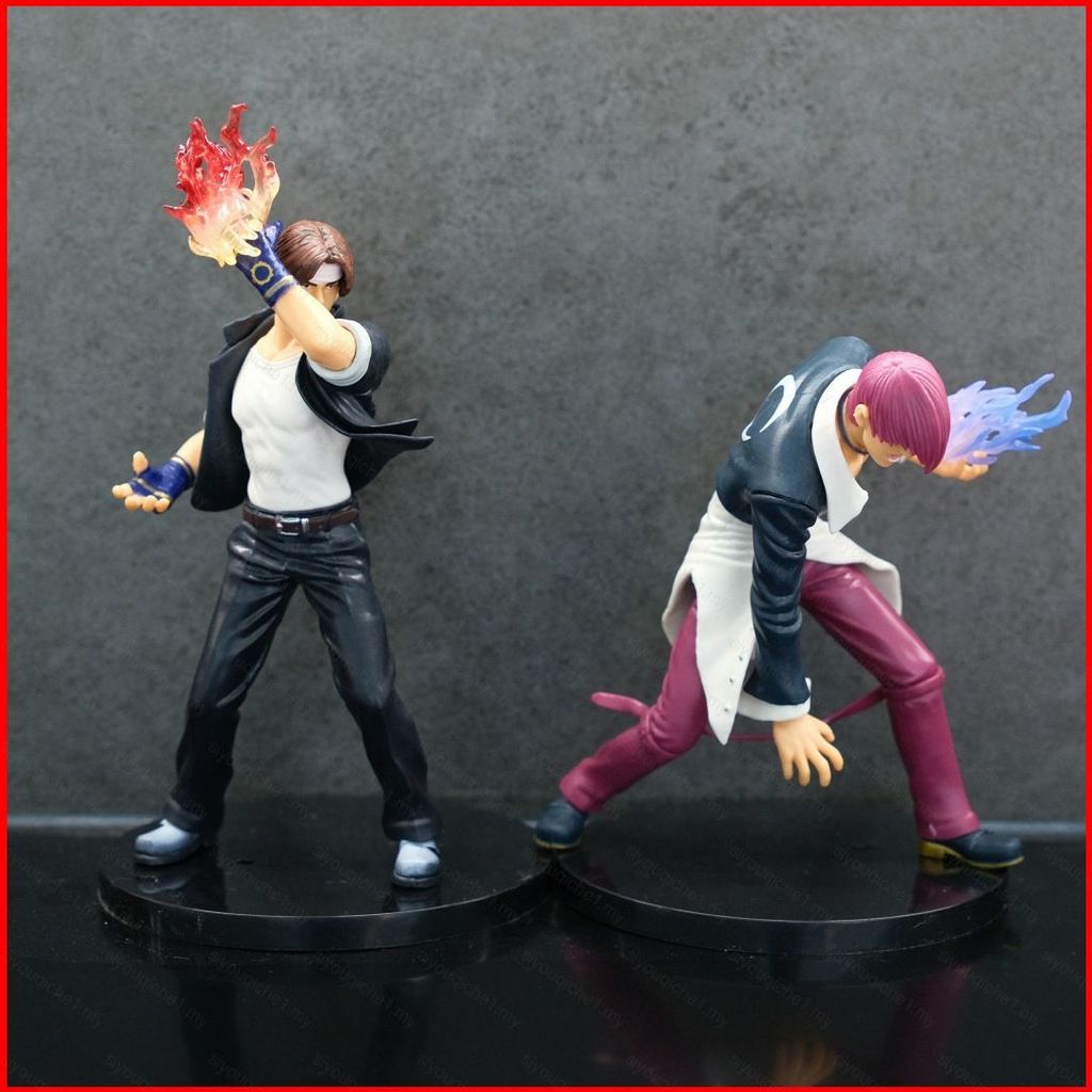 SY2 KOF Kyo Kusanagi Iori Yagami Action Figure เครื่องประดับของขวัญของเล่นสําหรับเด็ก YS2