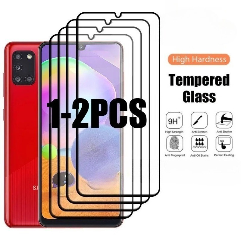 1-2 ชิ้นฟิล์มกระจกนิรภัยสําหรับ vivo T1 T1x Snapdragon 680 778G Pro อินเดีย 4G 5G สีดํา Edged Anti ค