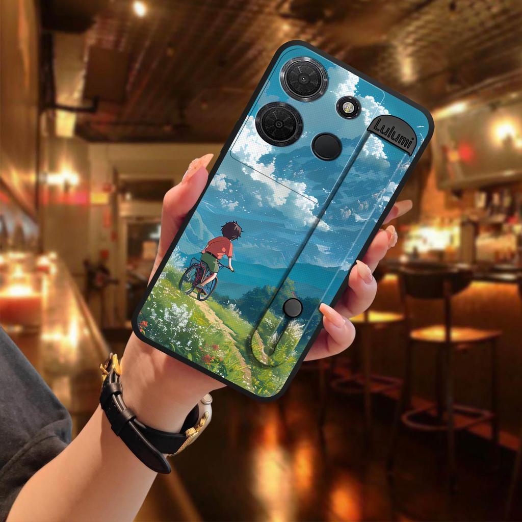 กันกระแทกกันน้ําเคสโทรศัพท์สําหรับ TCL 503/T442M/T442A/T442J Kickstand ออกแบบแฟชั่นบุคลิกภาพฝาครอบโท