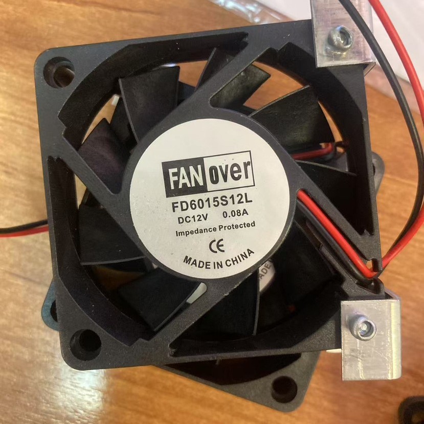 [พัดลมระบายความร้อน] FANOVER FD6015S12L DC 12 0.08A 6 ซม. พัดลมระบายความร้อน 60 * 60 * 15 มม.