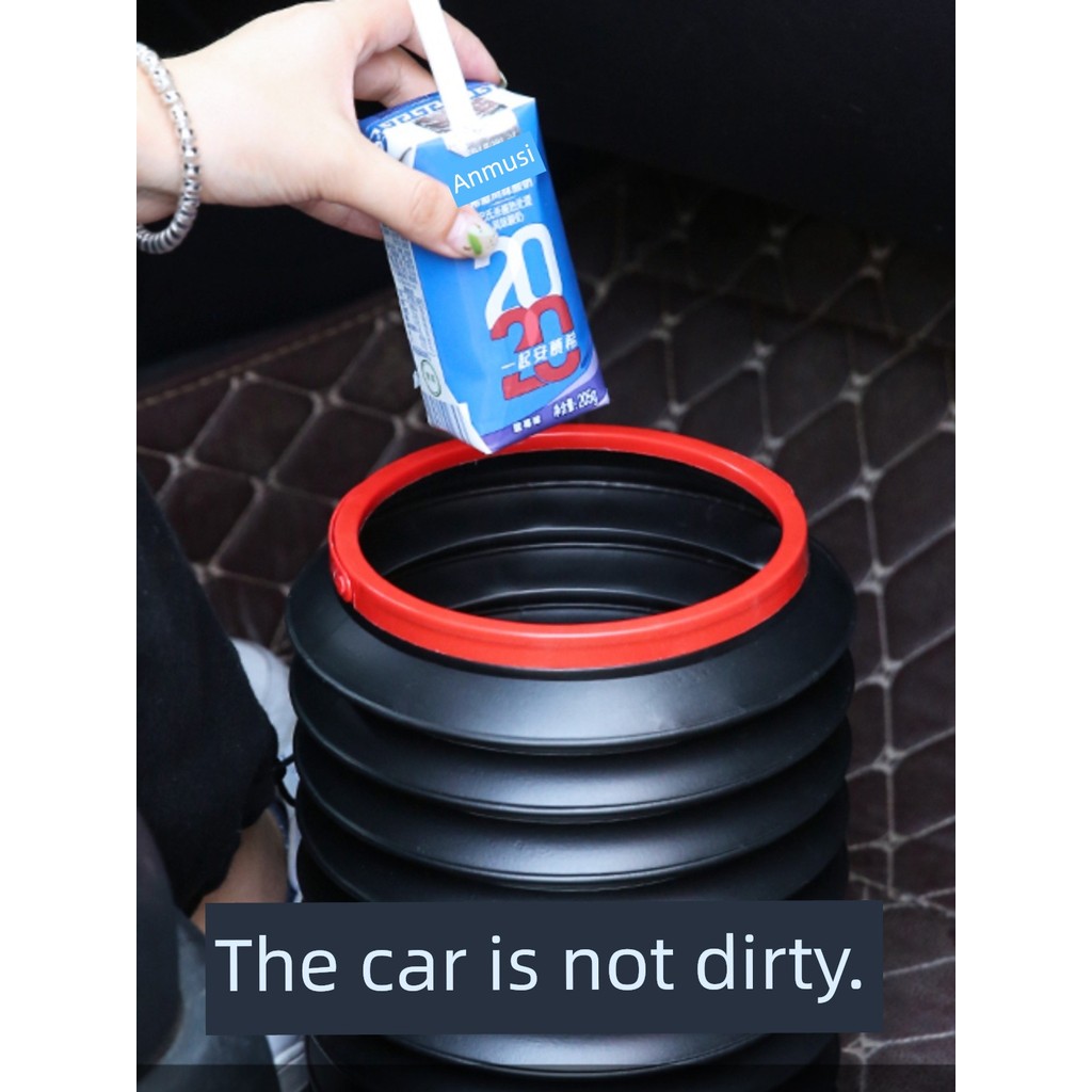 ถังขยะรถยนต์ถุงขยะรถพับแขวนร่มถังรถสร้างสรรค์อุปกรณ์จัดเก็บzihao3.th20251221024312