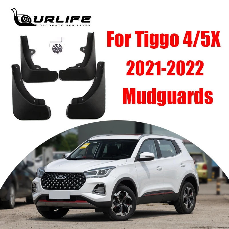 Mudguard for Chery Tiggo 4 e 5x Pro DR 5.0 2023 2022    Fender Mud Flaps Guard Splash Flap Mudguards