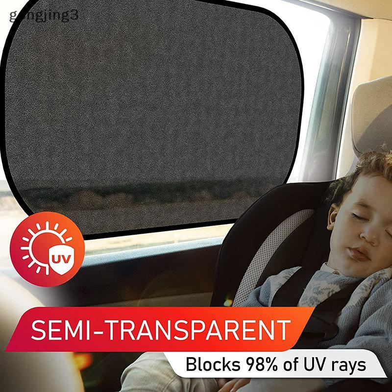 Gongjing3 Car Window Shades for Side Windows for Baby Protection from Sun UV Rays and Heat th
