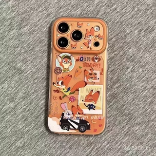 เคสโทรศัพท์ เหมาะสําหรับ iPhone 11 12 13 14 15 16 17 Pro max Plus Air Crazy Animal City หมุนวงเล็บแม่เหล็กกันกระแทกกันกระแทกเคสรวมทุกอย่าง 4EGO