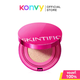 SKINTIFIC Cover Glow Perfect Cushion 11g #00N Natural Porcelain สคินทิฟฟิค คุชชั่นเนื้อกึ่งโกลว์.
