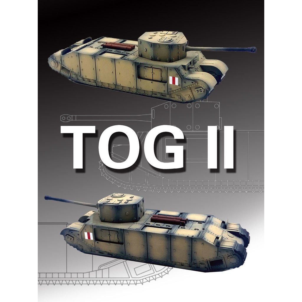 T Tank World Handheld War TOG II TOG II Heavy Tank 1/144 สําเร็จรูปเครื่องประดับโมเดลพร้อมสต็อก