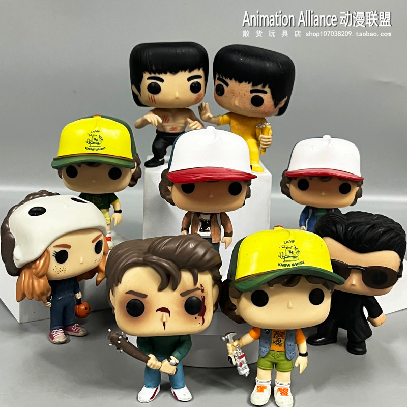 ของแท้ Bulk Strange Story Destein Steve Bruce Lee Flying Kick Nunchaku Hacking Empire Neo Figure