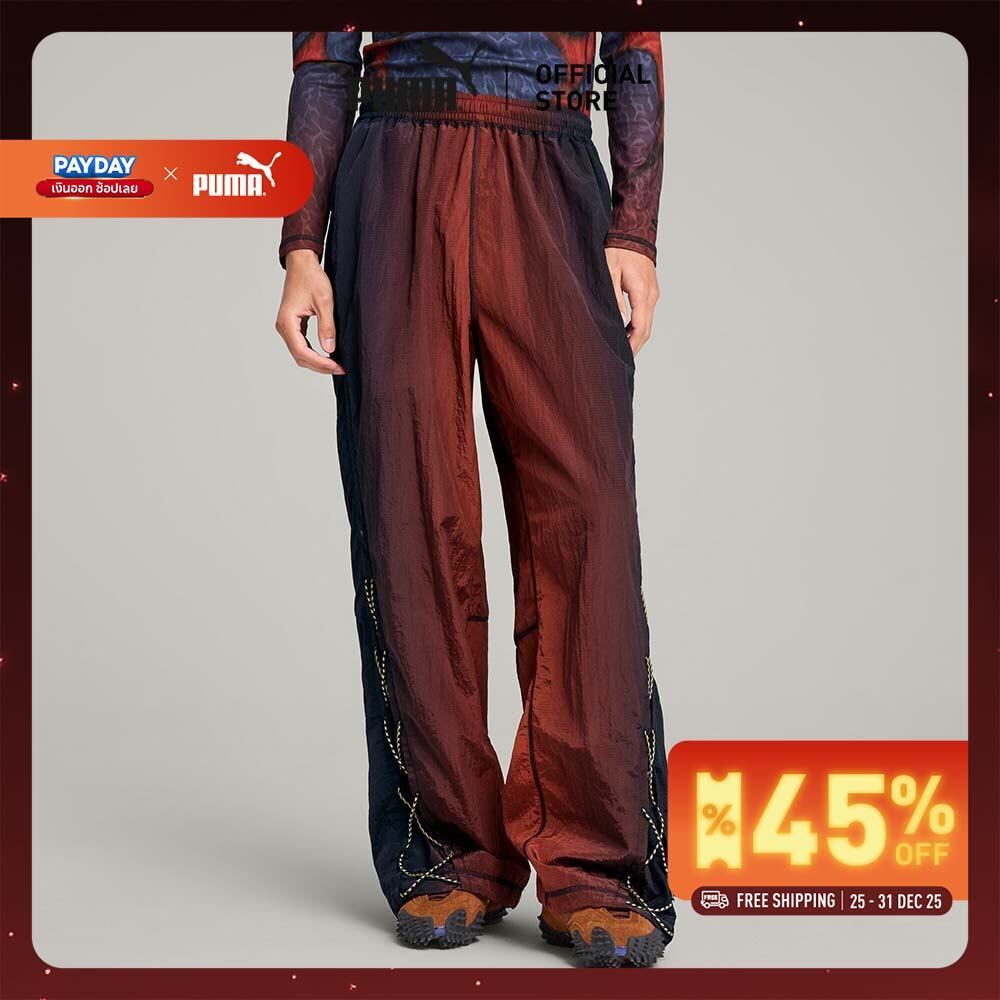 PUMA PRIME/SELECT - กางเกง PUMA x ARIES ARISE สีแดง - 62957352
