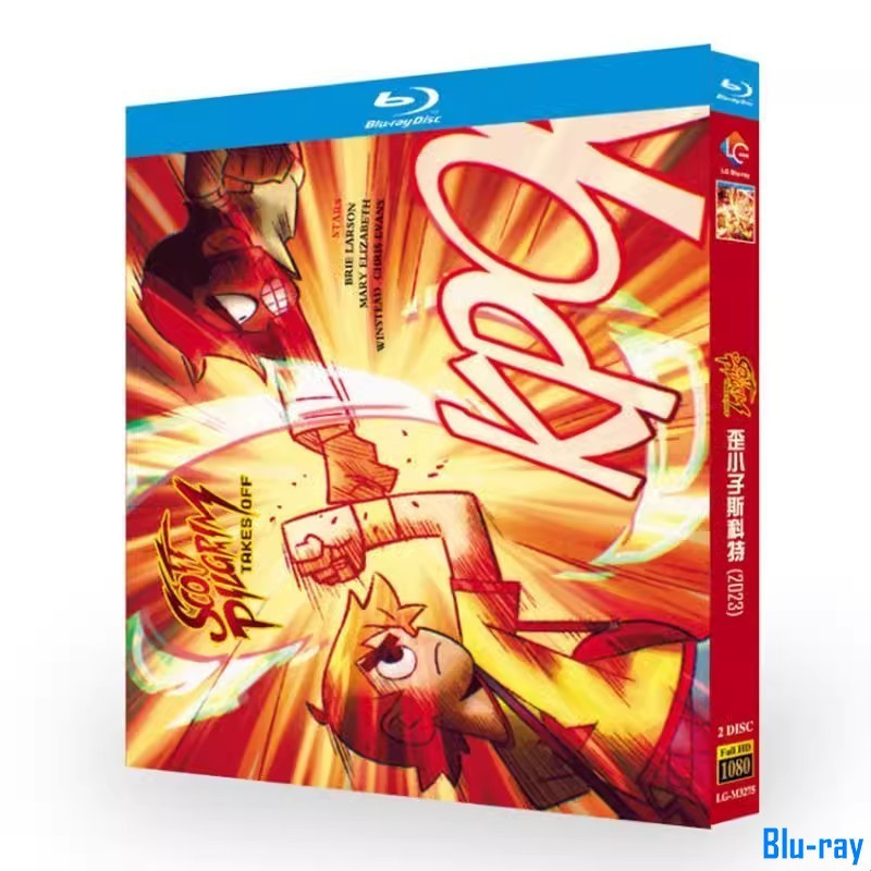 [BRAND NEW SEALED] American Animation Scott Pilgrim Takes Off TV+Live Action Film version (2023) 2-D