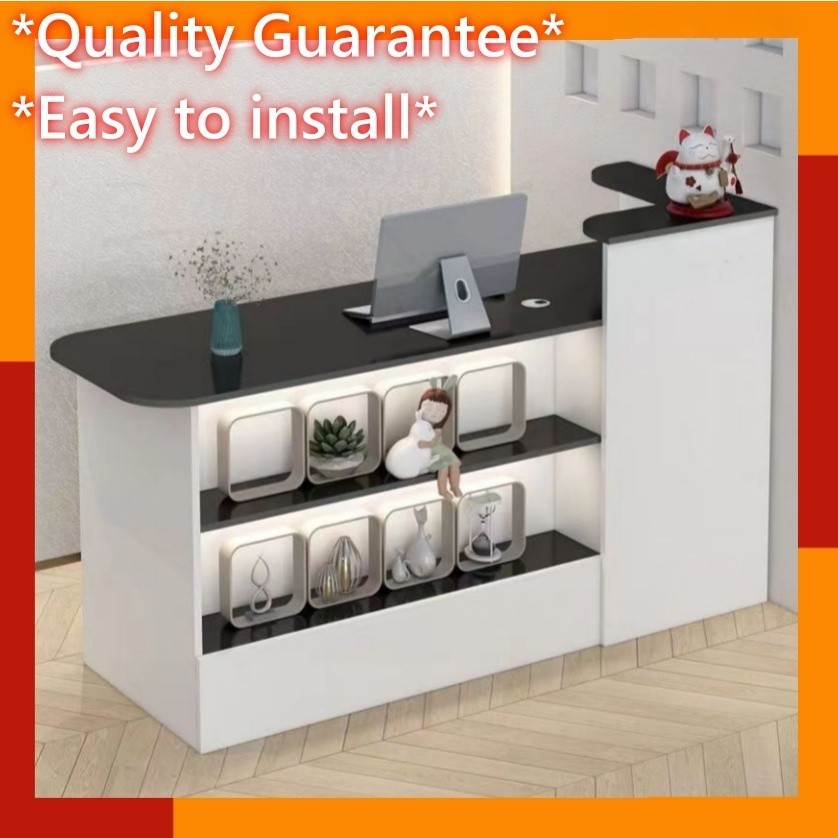 Cashier counter clothing store front desk women's clothing store small bar table beauty reception de